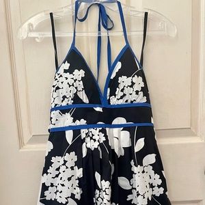 Summer Halter Floral Sundress